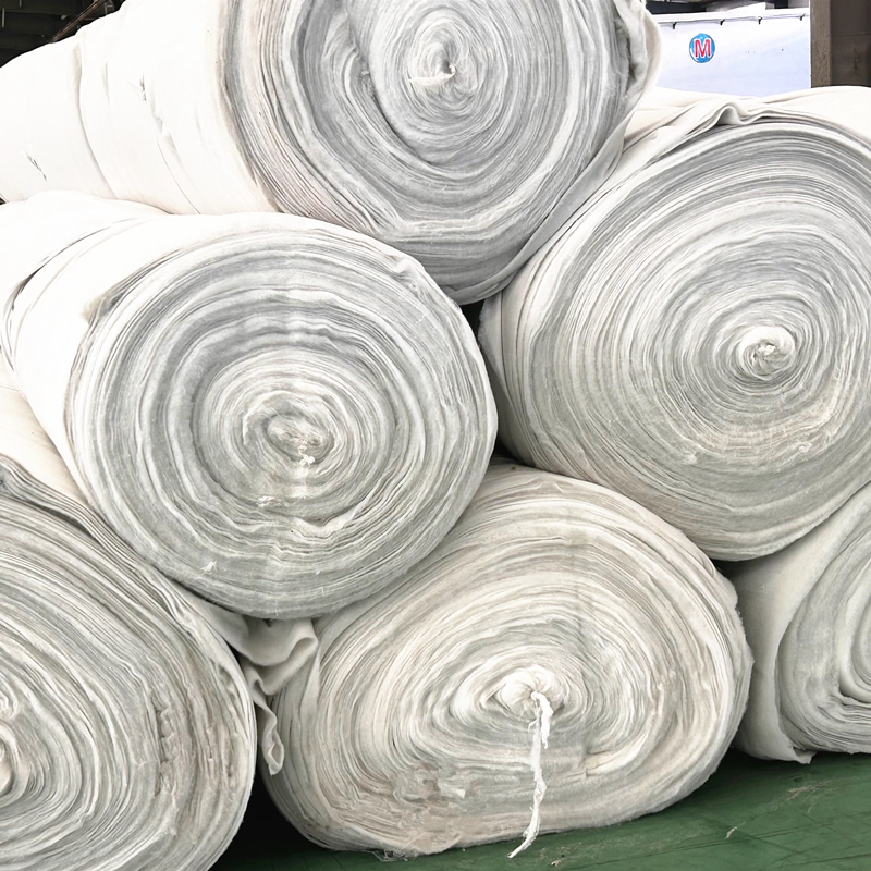 300g stable reliable and environmentally friendly staple fiber needled non-woven geotextile ls